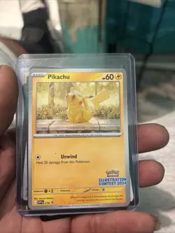 Pikachu 214 - Pokemon Illustration Contest 2024 Promo Sealed - Image 1