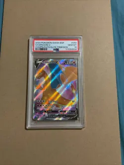 PSA 10 GEM MINT Pokemon Charizard V Champions Path Elite Trainer Box SWSH050 - Image 1
