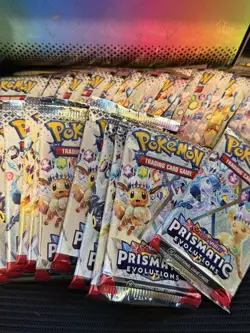 Prismatic Evolutions Booster Packs - Pokemon TCG - New SEALED 30 Packs - Image 3