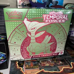 Pokemon TCG Scarlet Violet Temporal Forces Elite Trainer Box ETB - Sealed - Image 1