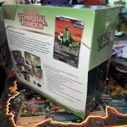 Pokemon TCG Scarlet Violet Temporal Forces Elite Trainer Box ETB - Sealed - Image 3