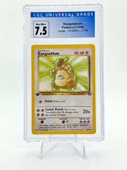 1999 Pokemon Jungle Kangaskhan 1st Edition 21/64 CGC 7.5 - Image 1