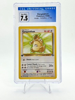 1999 Pokemon Jungle Kangaskhan 1st Edition 21/64 CGC 7.5 - Image 2