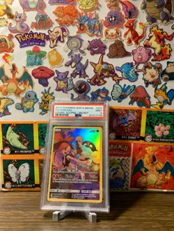 PSA 9 Pokemon 2019 Sun & Moon Cosmic Eclipse Torkoal #237 Full Art Secret Rare - Image 1