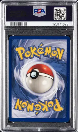 1999 POKEMON JUNGLE PROMO FRUIT ROLL PROMO #56 MEOWTH-GOLD BORDER PSA 9 - Image 2