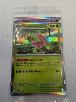 SEALED Pokemon Mega Evolution Staff Promo Pack - Image 1