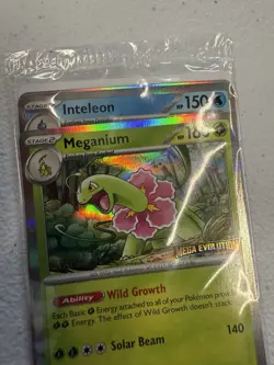 SEALED Pokemon Mega Evolution Staff Promo Pack - Image 3