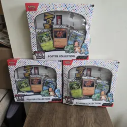 Pokemon 151 Poster Collection - Sealed ✅ Fast Shipping 📦 Damaged Box 📦 - Image 1