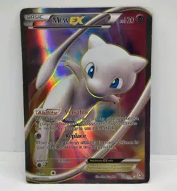 Mew EX Full Art 120/124 Ultra Rare BW Dragons Exalted Pokemon TCG - Image 1