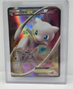 Mew EX Full Art 120/124 Ultra Rare BW Dragons Exalted Pokemon TCG - Image 3