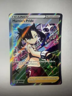 Pokemon Marnie's Pride (Full Art) 171/172 Swsh09: Brilliant Stars Holo Near Mint - Image 1