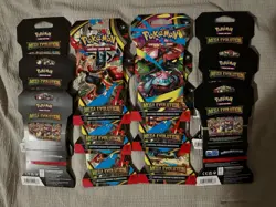 Pokemon TCG MEGA EVOLUTION Sleeved Booster Packs Lot of 12 Total Packs 12 - Image 3