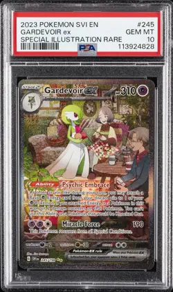 2023 POKEMON SVI EN-SCARLET & VIOLET #245 GARDEVOIR EX PSA 10 - Image 1