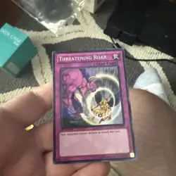 Threatening Roar LCYW-EN297 1st Edition Secret Rare LP - Image 1
