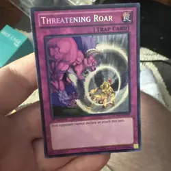 Threatening Roar LCYW-EN297 1st Edition Secret Rare LP - Image 2