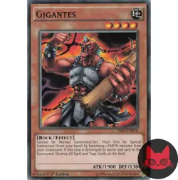 Yugioh Gigantes SR03-EN016 Common 1st Edition NM - Image 1
