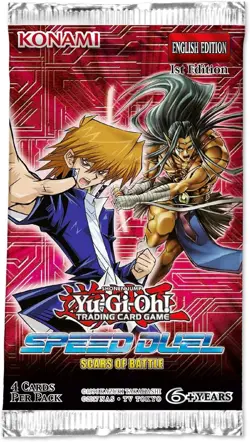 YuGiOh! TCG Speed Duel Scars of Battle Booster Pack New - Image 2