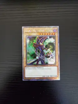 Yugioh Stampede - Dark Magician (6th Art) - Platinum Secret Rare - RA04-EN106 - Image 1