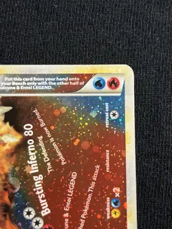 Suicune & Entei Legend Two Pokemon Cards (94/95 AND 95/95) Unleashed Set Holo - Image 5