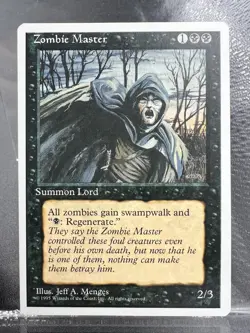 Zombie Master LP 4th Edition Core Set Magic the Gathering Card - Image 1