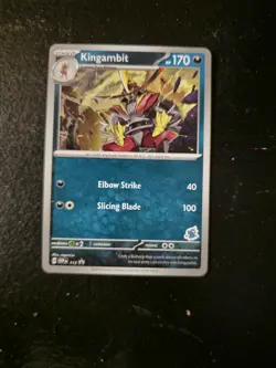 Kingambit SVP 113 Battle Academy 2024 Stamp Black Star Promo Pokemon Card NM - Image 1