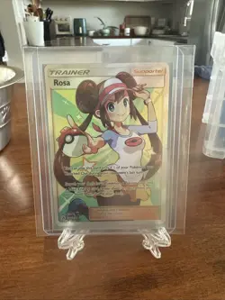 Pokemon TCG Rosa Trainer Cosmic Eclipse Full Art Card 236/236 - Image 1