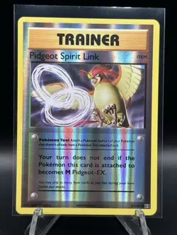 Pidgeot Spirit Link REVERSE HOLO 81/108 Pokemon TCG XY Evolutions Card NM - Image 1