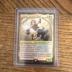 Zidane Tantalus Thief 0005 Foil Promo Card Final Fantasy PRM MtG NM - Image 3