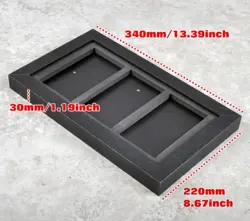 3 Card Display Graded PSA/ACE/CGC/TCG Frame Pokemon Sports Trading Cards Wall - Image 2