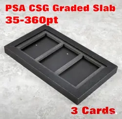 3 Card Display Graded PSA/ACE/CGC/TCG Frame Pokemon Sports Trading Cards Wall - Image 4