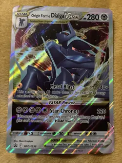 Origin Forme Dialga VSTAR SWSH256 Jumbo Cards Holo - Image 1