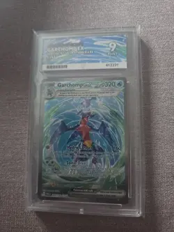 Pokemon Garchomp EX TCG Paradox Rift Card 245/182 Special Illustration Ace 9 - Image 1