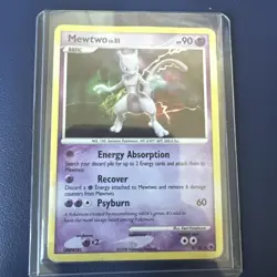 Pokemon TCG Mewtwo Holo Rare Card 9/100 Majestic Dawn - Image 1