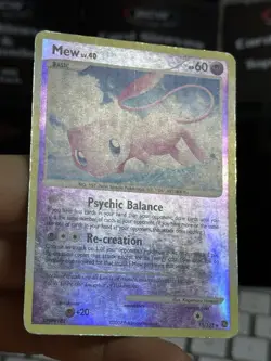 Mew 15/132 Secret Wonders 2007 Reverse Holo Rare Pokemon Card TCG - Image 5
