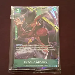 Dracule Mihawk (Illustration Box Vol.4) ST12-003 One Piece Promotion Cards Foil - Image 1