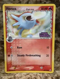Pokemon TCG Card 2006 EX Holon Phantoms - Horsea 66/110 Reverse Holo - Image 1