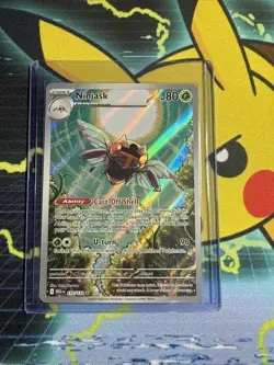 Ninjask 137/132 Illustration Rare! Mega Evolution NM English Pokemon Card - Image 1