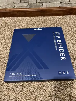 Vault x Exo-Tec 12 Pocket SideLoading Zip Binder (480 Cards) - Image 1