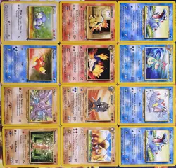 Vintage Pokemon Card Lot Of 12 Rares 1999/2000 Various Sets HP/DMG WOTC - Image 2