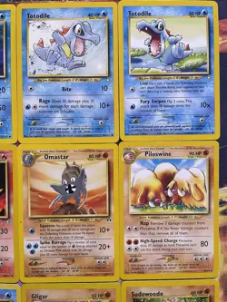 Vintage Pokemon Card Lot Of 12 Rares 1999/2000 Various Sets HP/DMG WOTC - Image 5