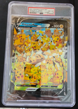 PSA 8 Pikachu V-Union SWSH139 Jumbo Promo Celebrations 25th Pokemon Card - Image 1