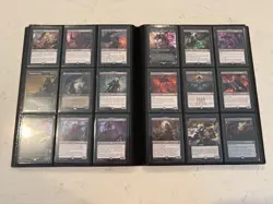 Magic The Gathering Rare & Mythic Card MTG Binder Collection Lot - Image 1
