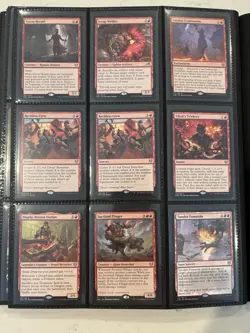 Magic The Gathering Rare & Mythic Card MTG Binder Collection Lot - Image 2
