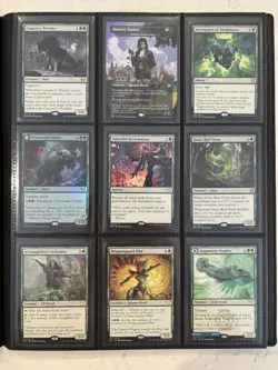 Magic The Gathering Rare & Mythic Card MTG Binder Collection Lot - Image 3