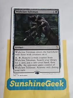 Wishclaw Talisman (White Border) Mystery Booster 2 Regular - Image 1