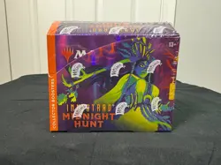 MTG Magic The Gathering Innistrad Midnight Hunt Collector Booster Box 630509987290 - Image 1