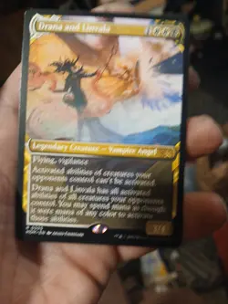 1x Drana And Linvala March Of The Machine Showcase NM MTG - Image 1
