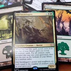 Magic Commander Deck MTG 100 - *The Last Old Stickfingers ZOMBIES Lovin' it B/G - Image 1