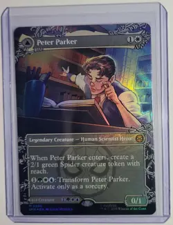 Peter Parker (0208) (Borderless) Marvel's Spider-Man Foil - Image 1