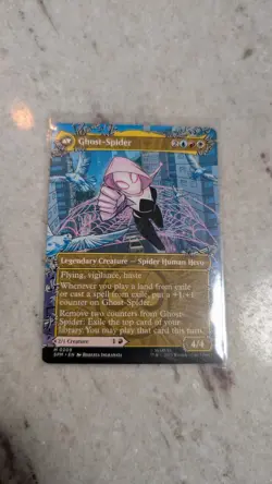 Spm m 0209 Gwen Stacy borderless (non foil) magic the gathering spiderman - Image 2